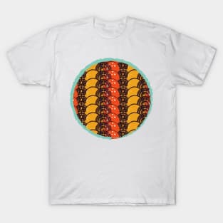 Ethnic Inspired Circle Pattern T-Shirt